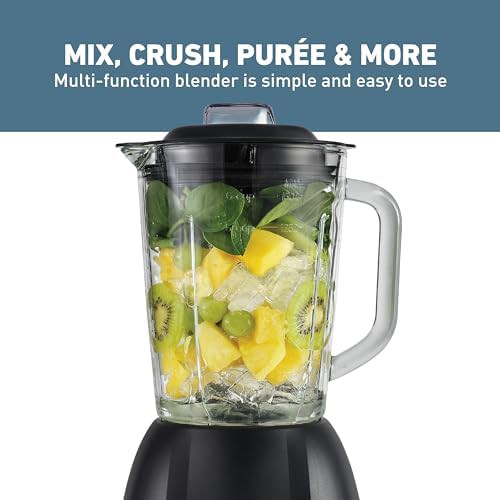 West Bend compact black blender with travel cup — photo 3