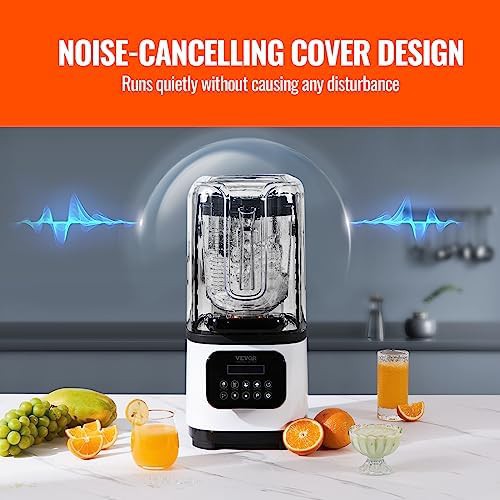 White commercial blender with quiet shield — photo 5