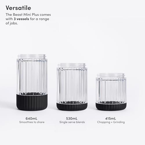 Carbon black mini blender plus 600w — photo 3