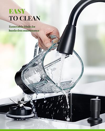 Silver professional crusher blender 1200W — photo 5