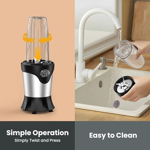Portable personal blender with coffee grinder — photo 4