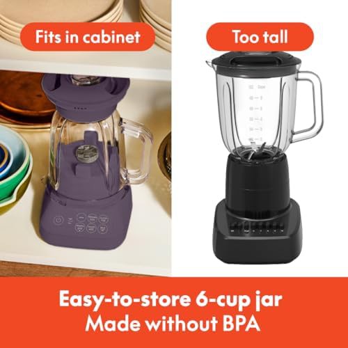 Plum purple flip and store blender — photo 3