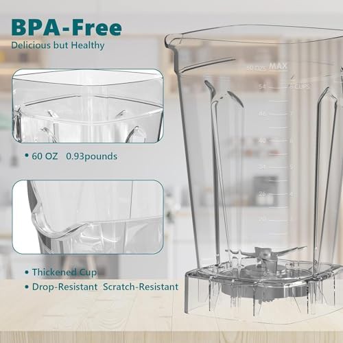 Professional large capacity 1800W blender — photo 5