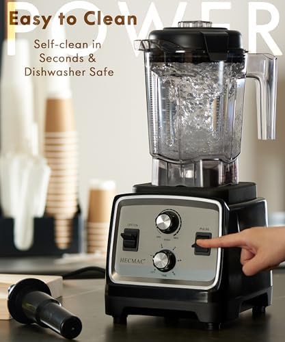 Commercial blender with 68 oz BPA free pitcher — photo 5