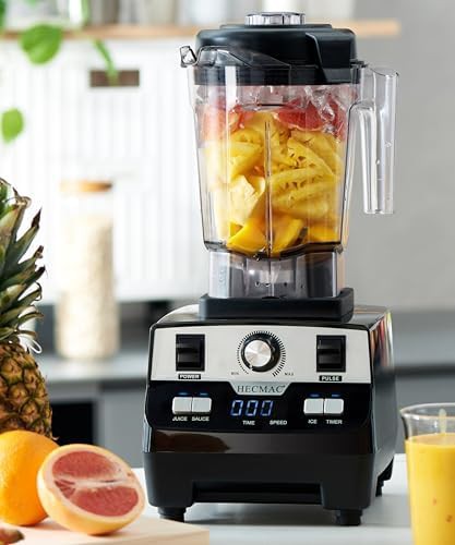Commercial blender with three preset programs