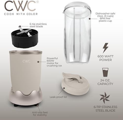 Greige personal power blender 24 oz — photo 5