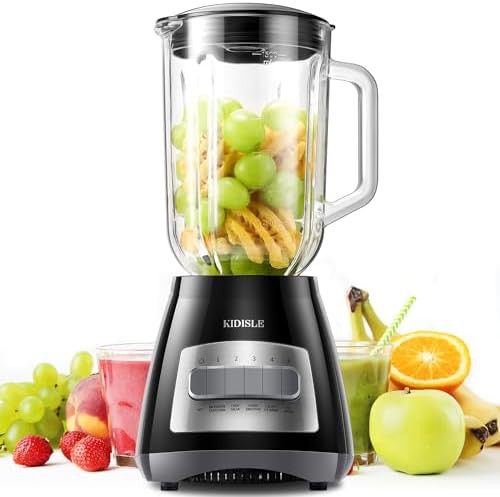 Classic glass jar smoothie blender 700W