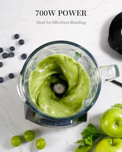 Classic glass jar smoothie blender 700W — photo 5