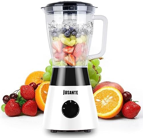 White small smoothie blender with 500W motor