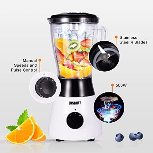 White small smoothie blender with 500W motor — photo 4