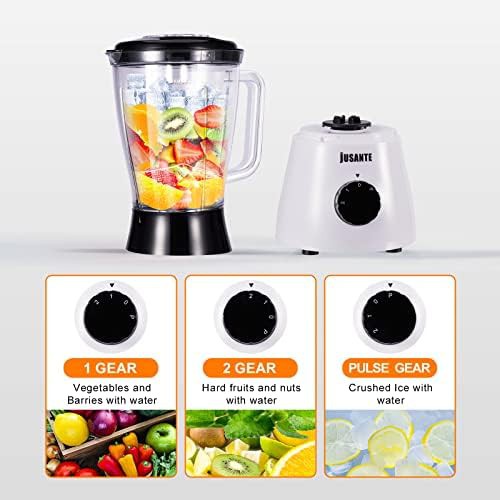 White small smoothie blender with 500W motor — photo 5