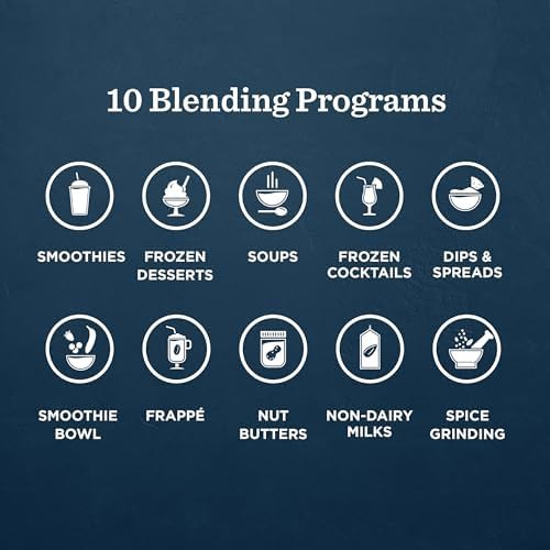 Brushed stainless blender with ten programs — photo 4