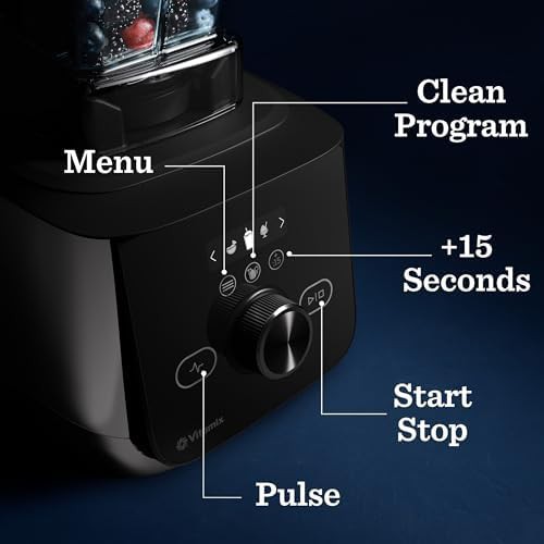 Brushed stainless blender with five programs — photo 3