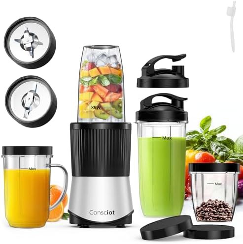 Sixteen piece blender and grinder set