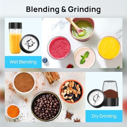Sixteen piece blender and grinder set — photo 4