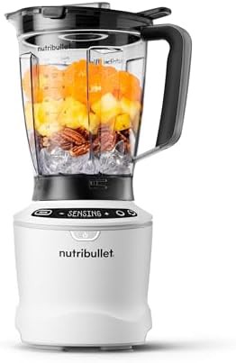 Matte white five speed smartsense blender