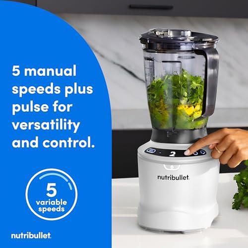 Matte white five speed smartsense blender — photo 5