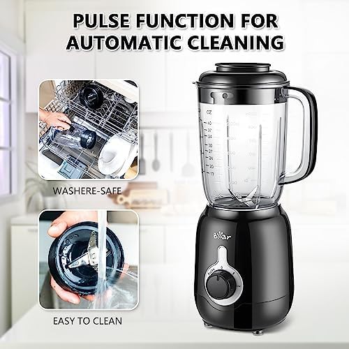 Bear smoothie countertop blender 40oz — photo 3