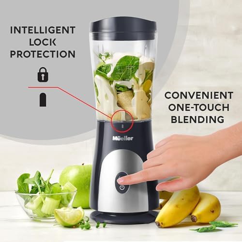 Personal blender with stainless steel blades — photo 4