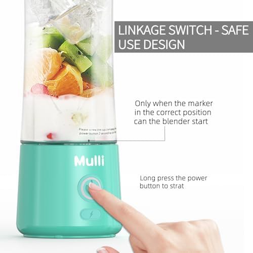 Mulli USB-C rechargeable mixer 14oz — photo 4