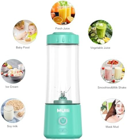 Mulli USB-C rechargeable mixer 14oz — photo 5