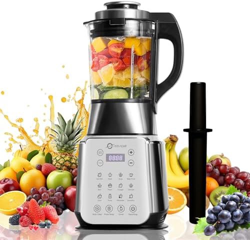 Stainless steel professional glass blender