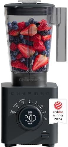 Obliterator 48 oz countertop blender midnight tamper
