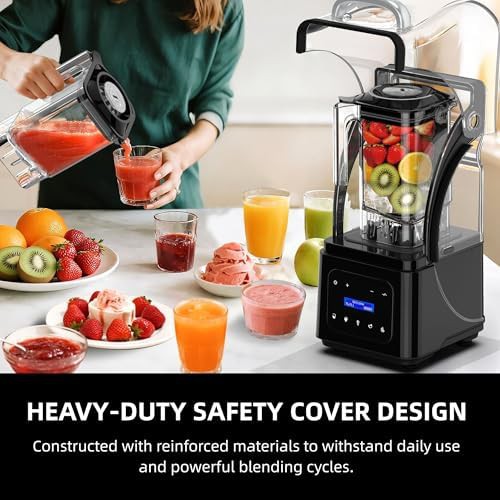Aiziyo commercial blender quiet shield 60oz — photo 5