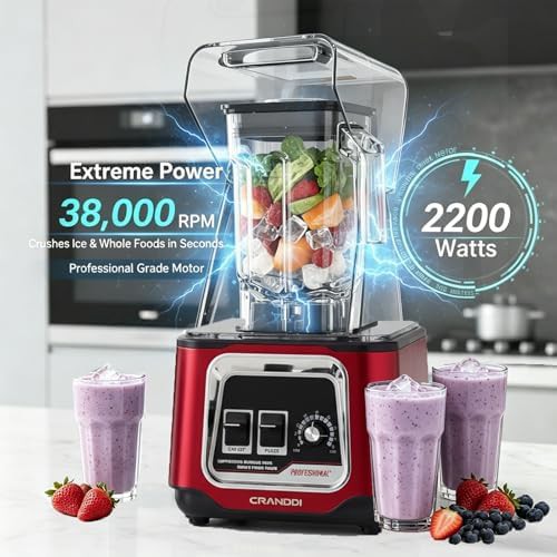 Commercial red blender with 52 oz jar — photo 4