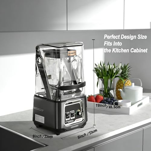 Commercial grey blender with 52 oz jar — photo 5