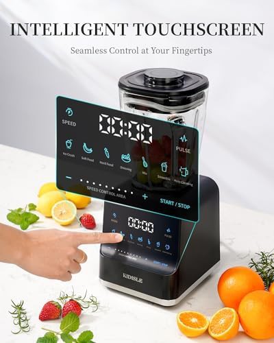 Professional glass jar blender in black — photo 5