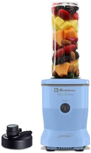 Personal mix and shake blender