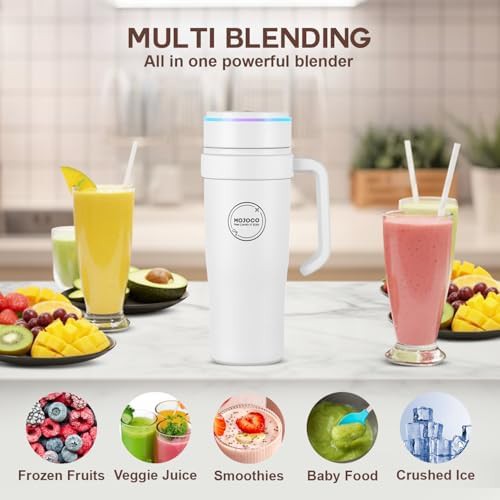 Rechargeable personal blender with insulated cup — photo 4