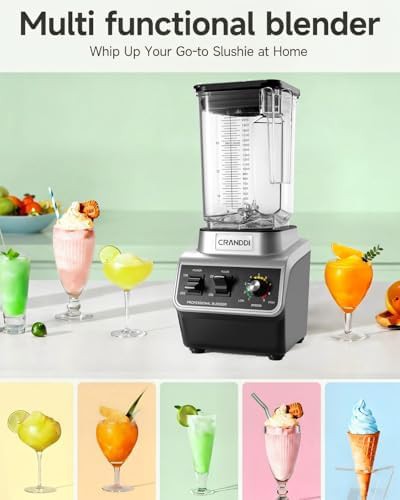 Compact commercial smoothie blender 80 oz — photo 5