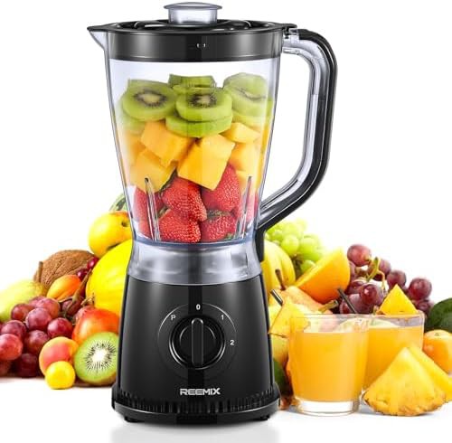 Large pitcher blender with dual safety locks