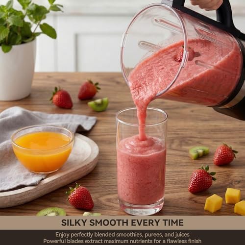 High speed glass blender with tamper — photo 3