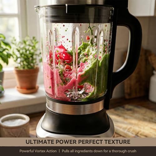 High speed glass blender with tamper — photo 4