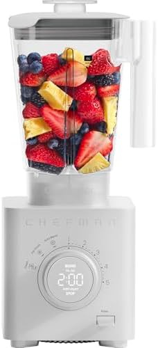 Chefman Obliterator 48 oz countertop blender with quiet shield