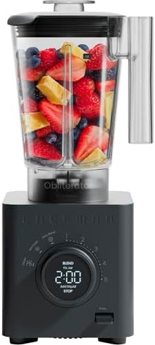 Chefman Obliterator 48 oz countertop blender with tamper