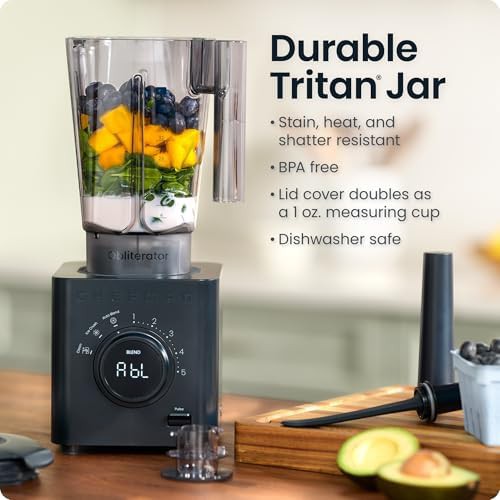 Chefman Obliterator 48 oz countertop blender with tamper — photo 5