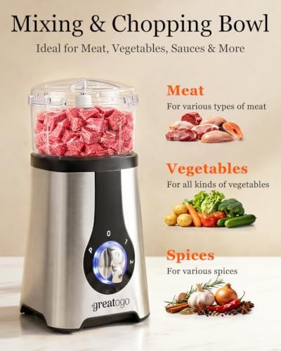 Greatogo combo smoothie blender and processor — photo 4