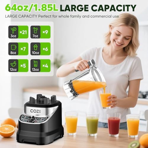 Two thousand watt blender with preset programs — photo 4