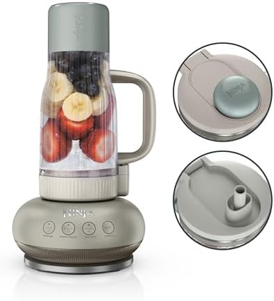 Personal blender with stone mint tumbler