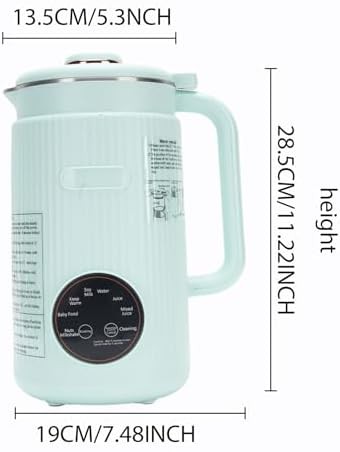 Green nut milk maker with digital display — photo 5