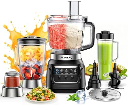 All in one blender and food processor