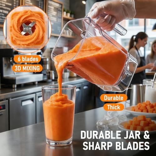 Quiet professional blender with soundproof shield — photo 3