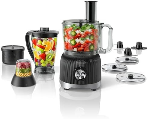 Food processor and smoothie blender combo