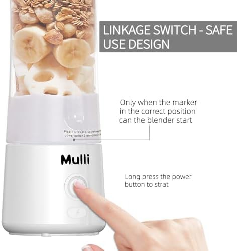 Mulli portable USB-C mixer 14oz — photo 4