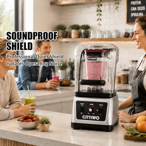 Professional smoothie blender with quiet shield — photo 5
