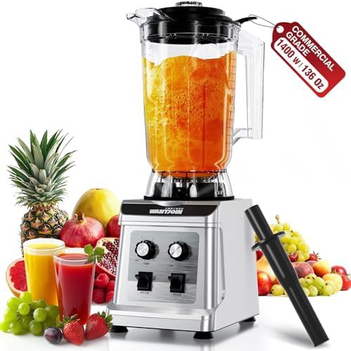 Heavy duty blender with 136 oz capacity